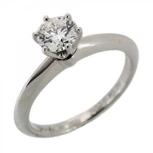 TIFFANY Silver Diamond Ring
